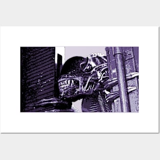 Aliens (1986) APC scene (Scale: 145%) Purple Poster Print Posters and Art